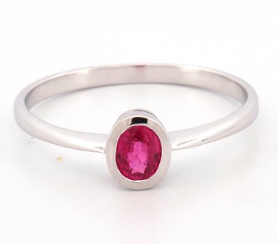 18K Ring White Gold