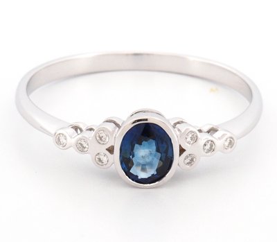 18K Ring White Gold