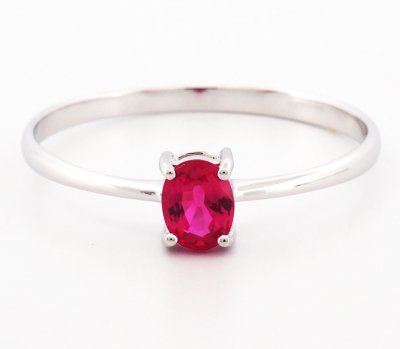 18K Ring White Gold
