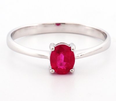 18K Ring White Gold
