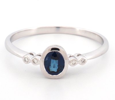 18K Ring White Gold