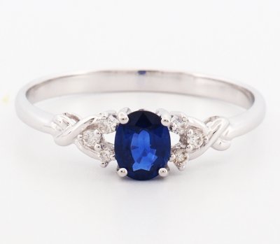 18K Ring White Gold