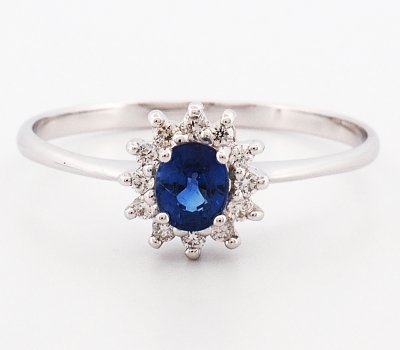 18K Ring White Gold