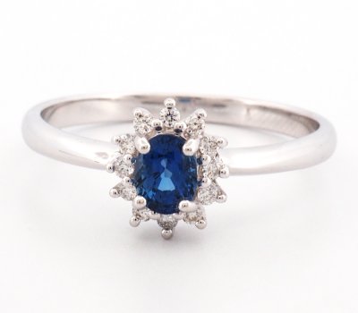 18K Ring White Gold