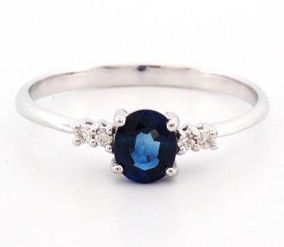 18K Ring White Gold