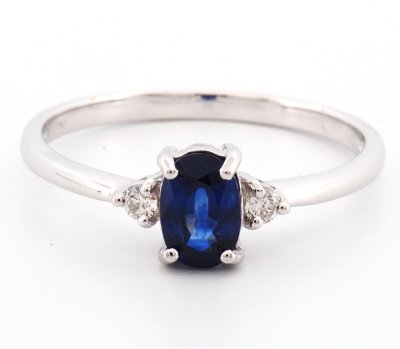 18K Ring White Gold