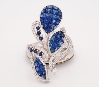 18K Ring White Gold