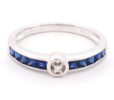 18K Ring White Gold