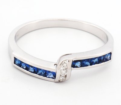 18K Ring White Gold