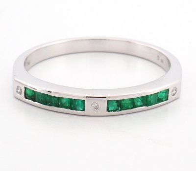 18K Ring White Gold