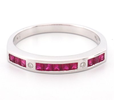 18K Ring White Gold