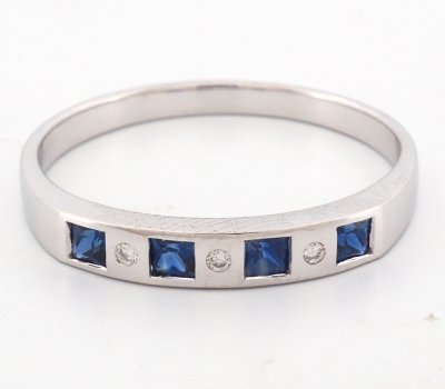18K Ring White Gold