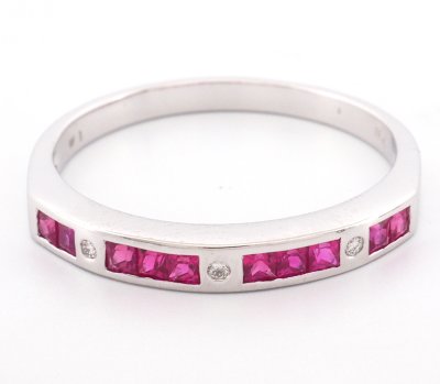 18K Ring White Gold