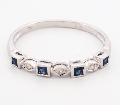 18K Ring White Gold