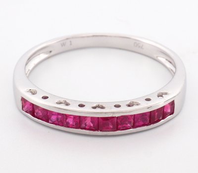 18K Ring White Gold