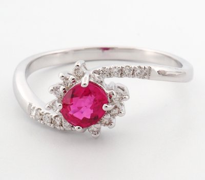 18K Ring White Gold