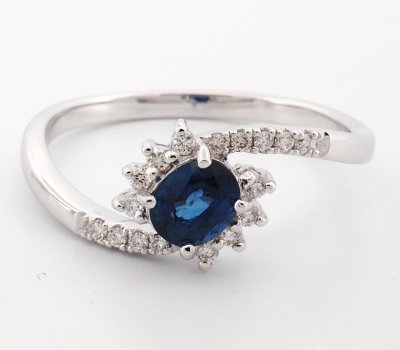 18K Ring White Gold