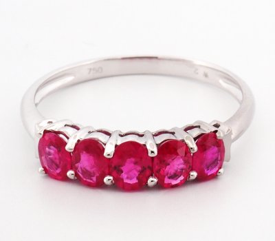 18K Ring White Gold