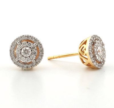 9K Earring Gold