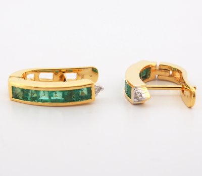 9K Earring Gold