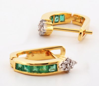 9K Earring Gold