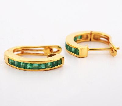 9K Earring Gold