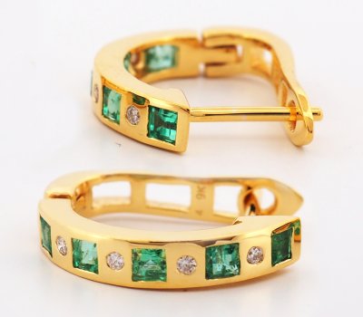 9K Earring Gold