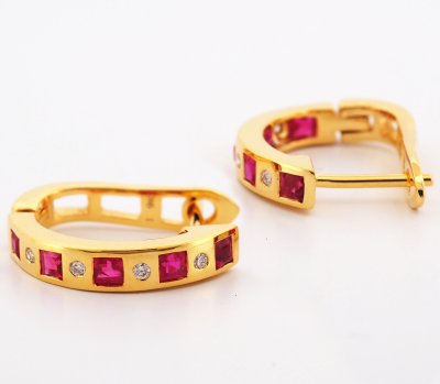 9K Earring Gold