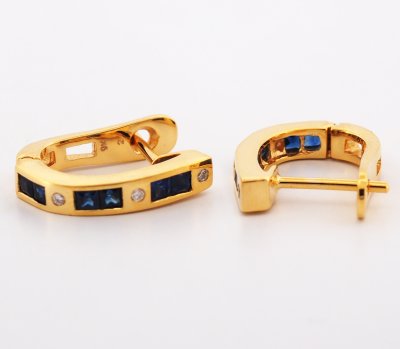9K Earring Gold