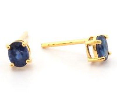 9K Earring Gold / White Gold
