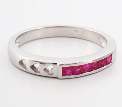 9K Ring White Gold