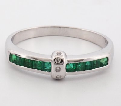 9K Ring White Gold