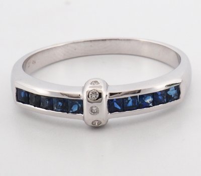 9K Ring White Gold