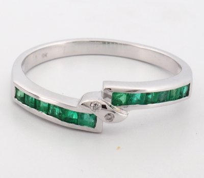 9K Ring White Gold