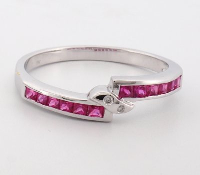9K Ring White Gold