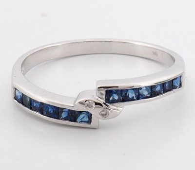 9K Ring White Gold