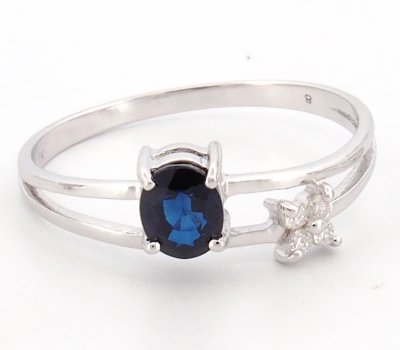 9K Ring White Gold