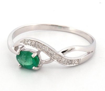 18K Ring White Gold