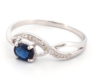 18K Ring White Gold