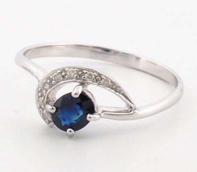 9K Ring White Gold