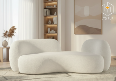 NORTHERN EUROPE SERPENTINE SOFA - โซฟาโค้งสไตล์ยุโรป