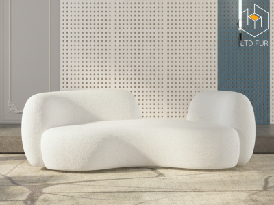 NORTHERN EUROPE SERPENTINE SOFA - โซฟาโค้งสไตล์ยุโรป