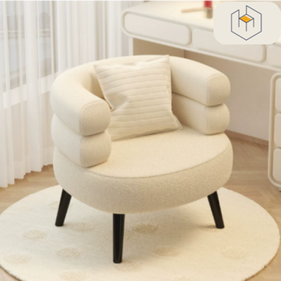Nordic Light Luxury Dressing Stool เก้าอี้สตูลแต่งตัว สไตล์นอร์ดิก นํ้าหนักเบาหรูหรา