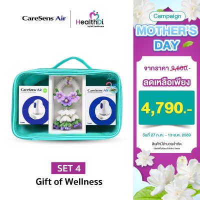 [พิเศษสำหรับวันแม่] SET 4 - CareSens Air CGMS เครื่องตรวจน้ำตาลต่อเนื่อง 2 กล่อง