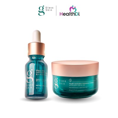 Glass Skin Dual Repair บำรุงล้ำลึก ฟื้นฟู ซ่อมแซมผิว x2