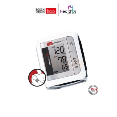เครื่องวัดความดันโลหิตระบบดิจิทัล boso medistar+ (ชนิดพันข้อมือ)