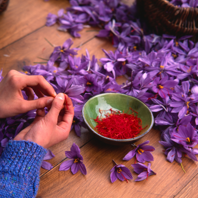 หัวเชื้อน้ำหอมกลิ่น Violet Saffron