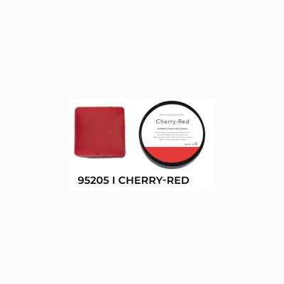 แผ่นสีผสมเทียน - Cherry-Red