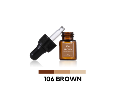 สีน้ำผสมเทียน 106-BROWN