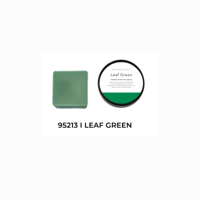 แผ่นสีผสมเทียน - Leaf Green